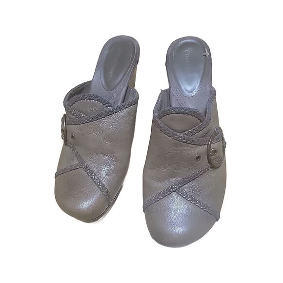 Bare Traps Dee‎ Clogs Womens 10M Brown Slip On Shoes Wegdge - Picture 2 of 6